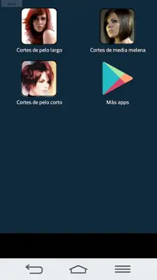 Cortes de pelo 2015 android App screenshot 6